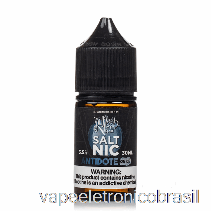 Antídoto Vape Vaporesso No Gelo - Sal Implacável - 30ml 10mg